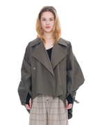 Loose Fit Wide Lapel Jacket