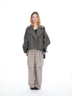 Loose Fit Wide Lapel Jacket