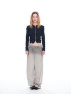 Vintage Wash Plush Drawstring Joggers
