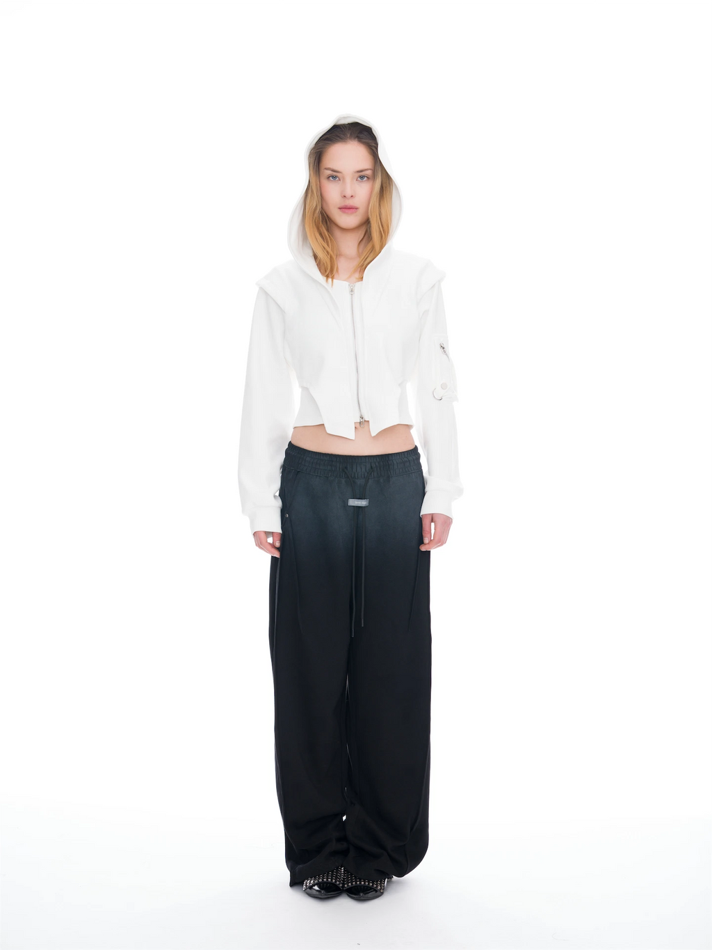 Vintage Wash Plush Drawstring Joggers