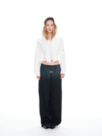 Vintage Wash Plush Drawstring Joggers