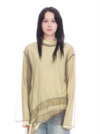 Ruffled Long Sleeves