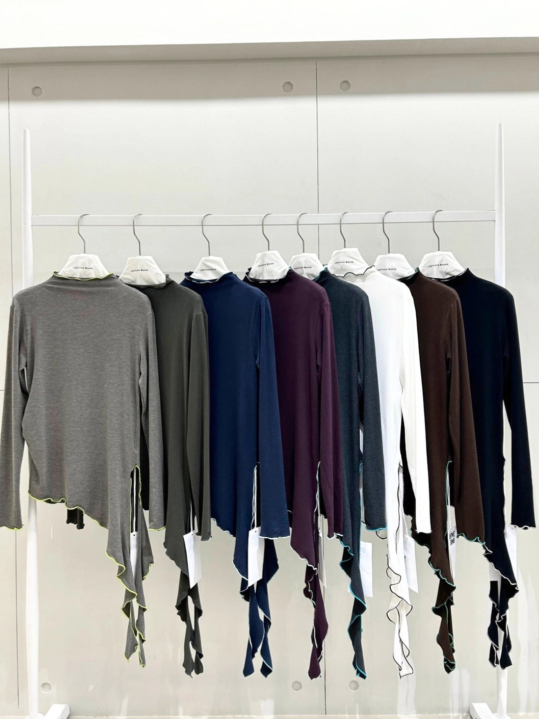 Ruffled Long Sleeves